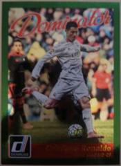 Cristiano Ronaldo Green #22 Soccer Cards 2016 Panini Donruss Dominator Prices
