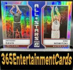 Anthony Davis, Dirk Nowitzki #12 Basketball Cards 2022 Panini Donruss Optic All Stars Prices
