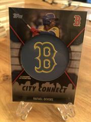 Rafael Devers [Black] Baseball Cards 2023 Topps City Connect Commemorative Patch Prices