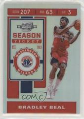 Bradley Beal [Silver] Basketball Cards 2019 Panini Contenders Optic Prices