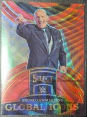 Bruno Sammartino [Red Wave] #6 Wrestling Cards 2023 Panini Select WWE Global Icons Prices