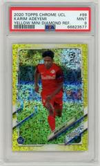 Karim Adeyemi [Yellow Mini Diamond] Soccer Cards 2020 Topps Chrome UEFA Champions League Prices