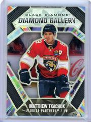 Matthew Tkachuk #DG-MT Hockey Cards 2022 Upper Deck Black Diamond Gallery Prices