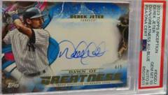 Derek Jeter [Blue] #IDG-DJ Baseball Cards 2023 Topps Inception Dawn of Greatness Autographs Prices