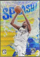Kevin Durant [Gold Wave] #7 Basketball Cards 2021 Panini Donruss Optic Splash Prices