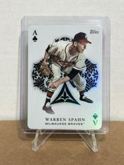 Warren Spahn [Gold] #AA-61 Baseball Cards 2023 Topps Update All Aces Prices