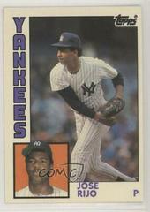 Jose Rijo Baseball Cards 1984 Topps Traded Prices