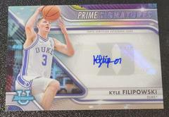 Kyle Filipowski Basketball Cards 2022 Bowman Chrome University Prime Signatures Prices