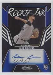 Jake Cousins [Spectrum Blue] Baseball Cards 2022 Panini Absolute Rookie Ink Autographs Prices