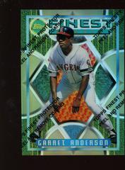 Garret Anderson [Refractor] Baseball Cards 1995 Finest Prices