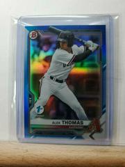 Alek Thomas [Blue Foil] Baseball Cards 2021 Bowman Draft 1st Edition Prices