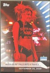 Alexa Bliss Falls into a Trance Wrestling Cards 2021 Topps WWE Women's Division Prices