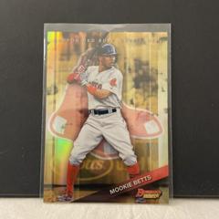 Mookie Betts [Gold Refractor] Baseball Cards 2015 Bowman's Best Prices