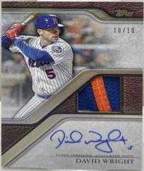 David Wright #TRAP-DW Baseball Cards 2024 Topps Reverence Autograph Patch Prices