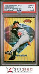 Hideo Nomo [Refractor] #BBP26 Baseball Cards 1996 Bowman's Best Preview Prices