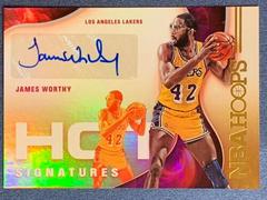 James Worthy Basketball Cards 2021 Panini Hoops Hot Signatures Prices