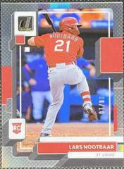 Lars Nootbaar [Gold] #12 Baseball Cards 2022 Panini Chronicles Clearly Donruss Prices