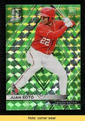 Juan Soto [Green Mosaic] #87 Baseball Cards 2018 Panini Chronicles Spectra Prices