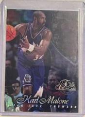 Karl Malone [Row 1] #28 Basketball Cards 1996 Flair Showcase Prices