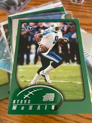 Steve McNair Football Cards 2002 Topps Prices