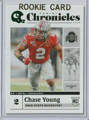 Chase Young [Green] #3 Football Cards 2020 Panini Chronicles Draft Picks Prices