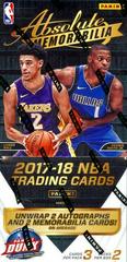 Hobby Box Basketball Cards 2017 Panini Absolute Prices