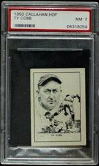 Ty Cobb Baseball Cards 1950 Callahan Hall of Fame Prices