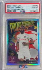 Moussa Dembele #PF-MD Soccer Cards 2019 Finest UEFA Champions League Prized Footballers Prices