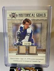 Darryl Sittler [Bronze] #HG-DS1 Hockey Cards 2021 Leaf Lumber Historical Goals Prices