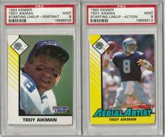 Troy Aikman [Portrait] Football Cards 1993 Kenner Starting Lineup Prices
