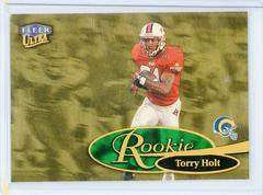 Torry Holt [Gold Medallion] Football Cards 1999 Ultra Prices
