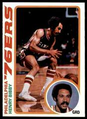 Henry Bibby #65 Basketball Cards 1978 Topps Prices