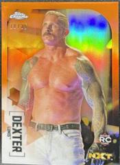 Dexter Lumis [Orange] Wrestling Cards 2020 Topps WWE Chrome Prices
