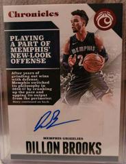 Dillon Brooks [Red] Basketball Cards 2017 Panini Chronicles Autographs Prices