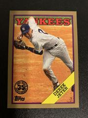 Derek Jeter [Gold] #88US-35 Baseball Cards 2023 Topps Update 1988 Prices