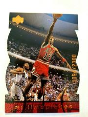 Michael Jordan [Red] #5 Basketball Cards 1998 Upper Deck Mjx Timepieces Prices