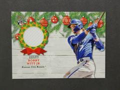 Bobby Witt Jr. Baseball Cards 2022 Topps Holiday Relics Prices