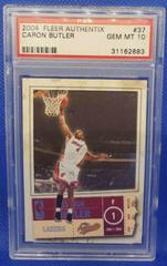 Caron Butler #37 Basketball Cards 2004 Fleer Authentix Prices