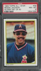 Reggie Jackson #39 Baseball Cards 1983 Topps All Star Glossy Set of 40 Prices