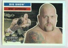 Big Show [Refractor] Wrestling Cards 2006 Topps Heritage Chrome WWE Prices