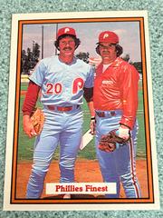 Phillies Finest [P. Rose, M. Schmidt] #585 Baseball Cards 1982 Donruss Prices