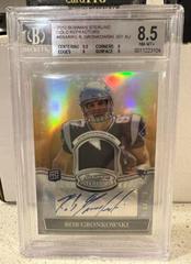 Rob Gronkowski [Gold Refractor] #BSARG Football Cards 2010 Bowman Sterling Autographs Prices