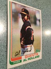 Al Holland #406 Baseball Cards 1982 Topps Prices