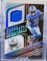 D'Andre Swift [Hyper] #SS-DSW Football Cards 2022 Panini Spectra Sunday Spectacle Prices