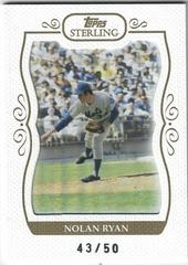 Nolan Ryan [Framed White] #191 Baseball Cards 2008 Topps Sterling Prices