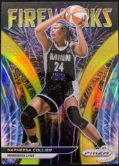 Napheesa Collier [Gold] Basketball Cards 2022 Panini Prizm WNBA Fireworks Prices