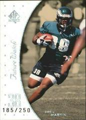 Cecil Martin [Excitement] Football Cards 1999 SP Authentic Prices