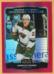 Marco Rossi [Red Prism] Hockey Cards 2022 O Pee Chee Platinum Previews Prices