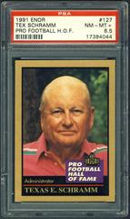 Tex Schramm #127 Football Cards 1991 Enor Pro HOF Prices