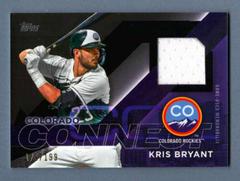 Kris Bryant Baseball Cards 2024 Topps City Connect Swatch Prices